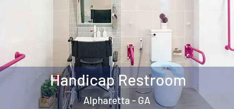 Handicap Restroom Alpharetta - GA