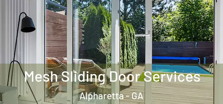 Mesh Sliding Door Services Alpharetta - GA