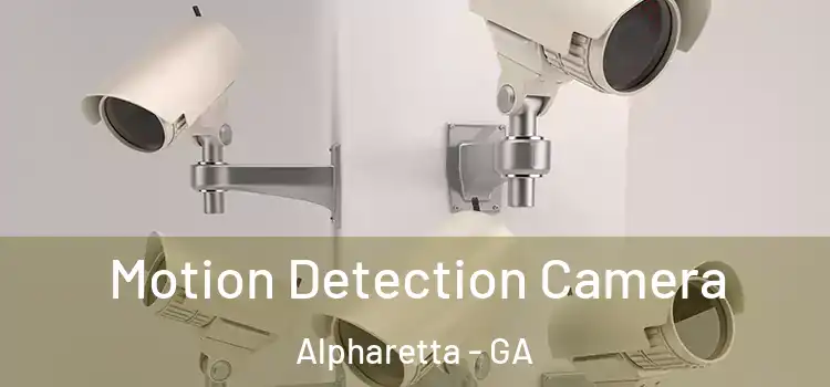  Motion Detection Camera Alpharetta - GA